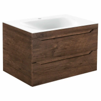 База под раковину Fine 800 подвесная, 2 выкатных ящика soft close, R.Wood, , шт VMC-2F800RW Vincea
