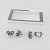 Душевой уголок RGW CL-48-1 (CL-14+Z-060-1) прямоугольный  120*100*185 320948102-011 профиль Хром стекло Прозрачное 5 мм RGW