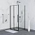 Душевой уголок RGW SV-42B (SV-12B + Z-050-2B) прямоугольный  110* 90*195 32324291-014 профиль Чёрный стекло Прозрачное 6 мм RGW